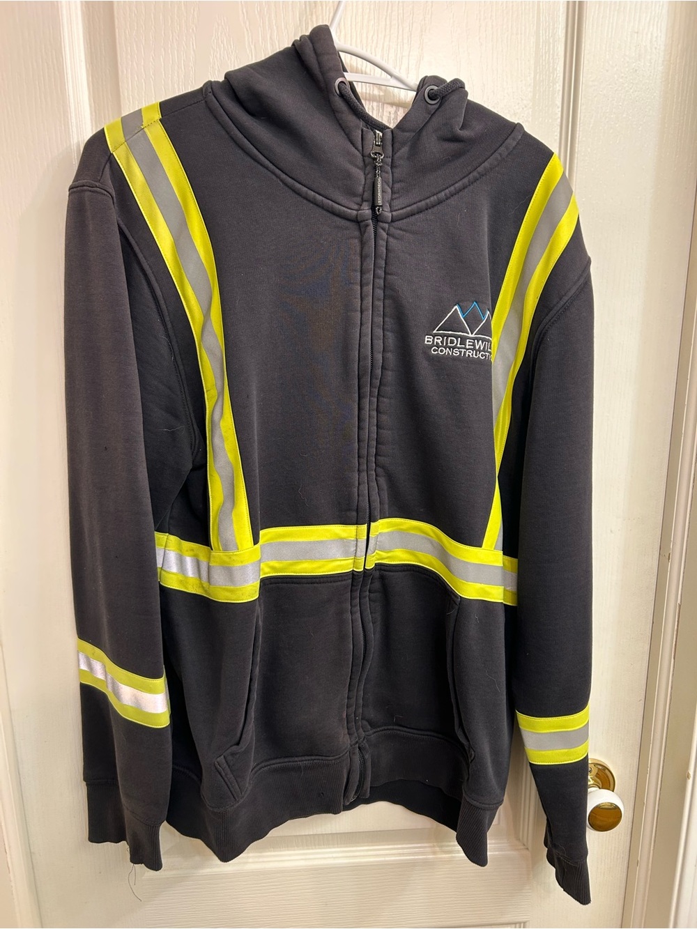 3 x Construction High-Vis Zip Hoodie bundle